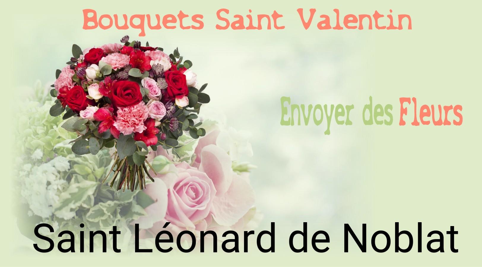 Roses de Saint-Valentin livrées à Saint-Léonard-de-Noblat