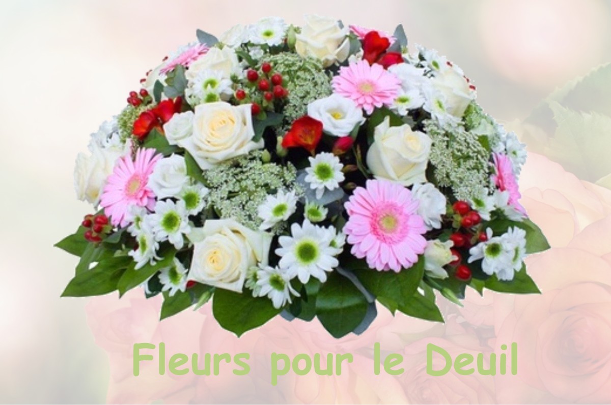fleurs deuil SAINT-LEONARD-DE-NOBLAT